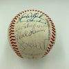1987 All Star Game Team Signed Baseball Gary Carter Ozzie Smith Ryne Sandberg