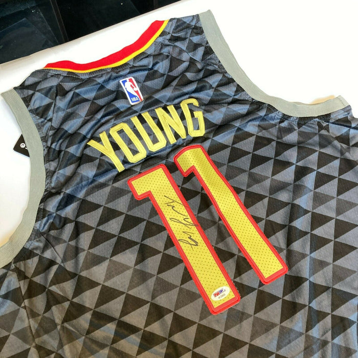 Trae Young Signed Jersey (JSA COA)