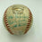 1975 St. Louis Cardinals Team Signed NL Game Used Baseball Bob Gibson Lou Brock