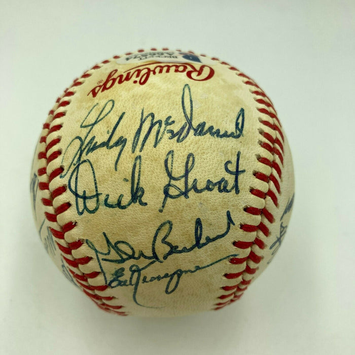 Willie Stargell HOF Signed Cracker Jack Old Timers Game Baseball Beckett COA