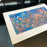 Carlos Santana Signed Large Art 21x34 Lithograph With JSA COA "Santana"