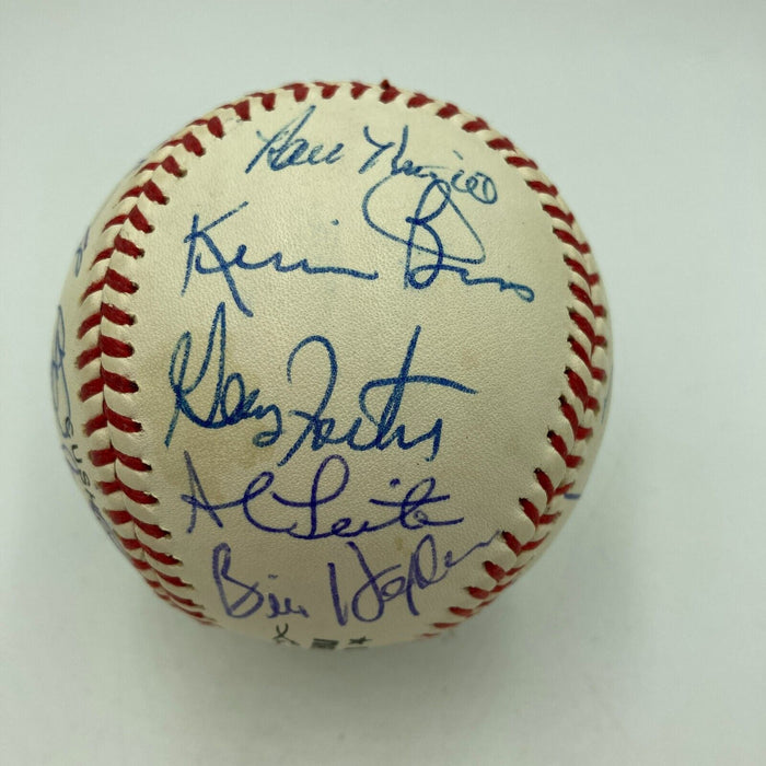 1970's-1980's New York Mets Legends Multi Signed Baseball 25 Sigs Tug Mcgraw