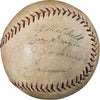 Chick Hafey Signed Autographed 1929 St. Louis Cardinals Game Used Baseball PSA