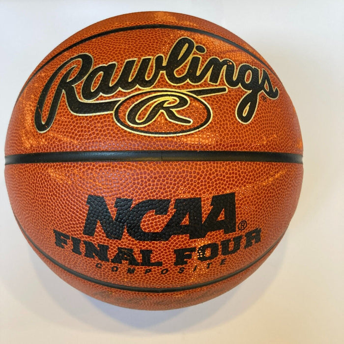John Wooden "UCLA" Signed Rawlings NCAA Basketball JSA COA