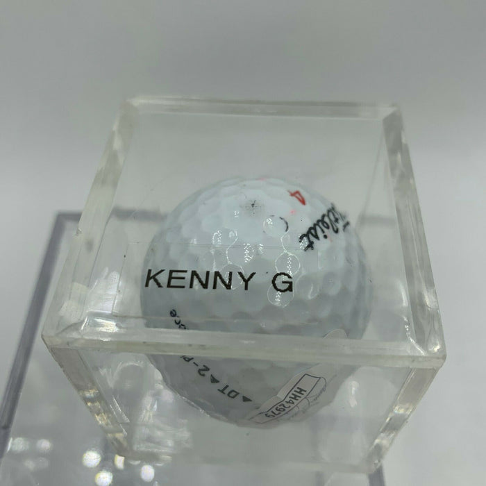Kenny G Saxophonist Signed Autographed Golf Ball PGA With JSA COA