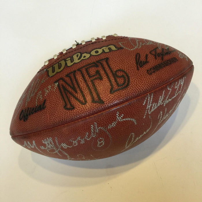 2013 Tennessee Titans Team Signed NFL Game Issued Salute to Service Football