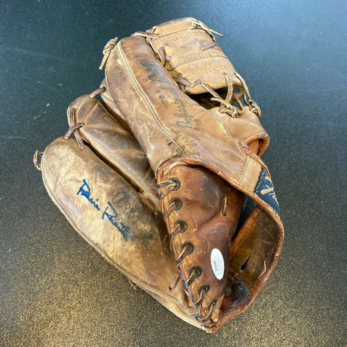 Robin Roberts Signed 1950's Game Model Baseball Glove With JSA COA