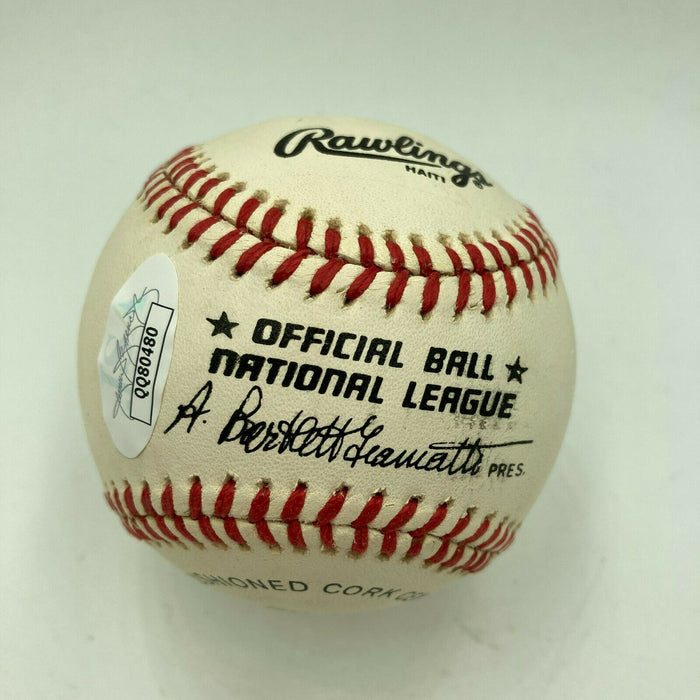 Robin Roberts HOF Signed Official National League Baseball With JSA COA