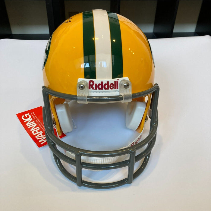 Bart Starr "Super Bowl I & II MVP, HOF 1977" Signed Green Bay Packers Helmet JSA