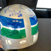 1990 Seattle Seahawks Team Signed Full Size Helmet 30+ Signatures With JSA COA