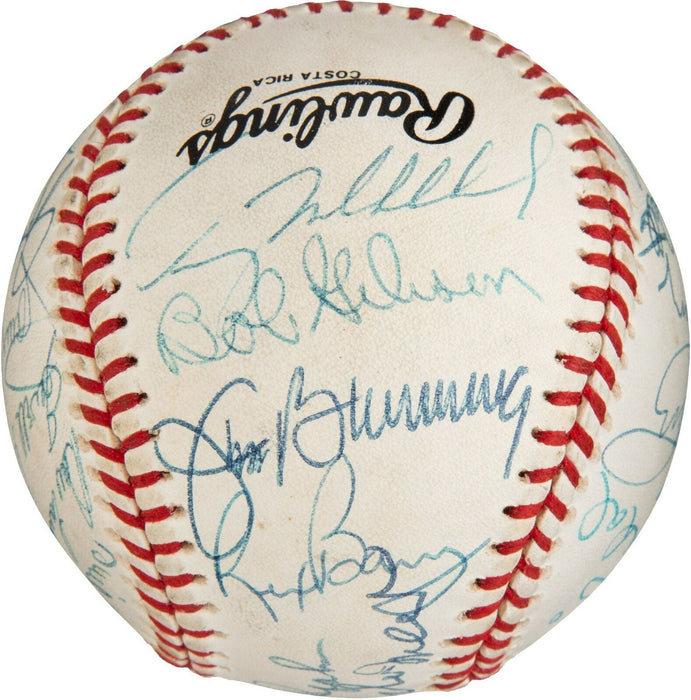 Incredible No Hitter Pitchers Signed Baseball 22 Sigs Sandy Koufax With SGC COA