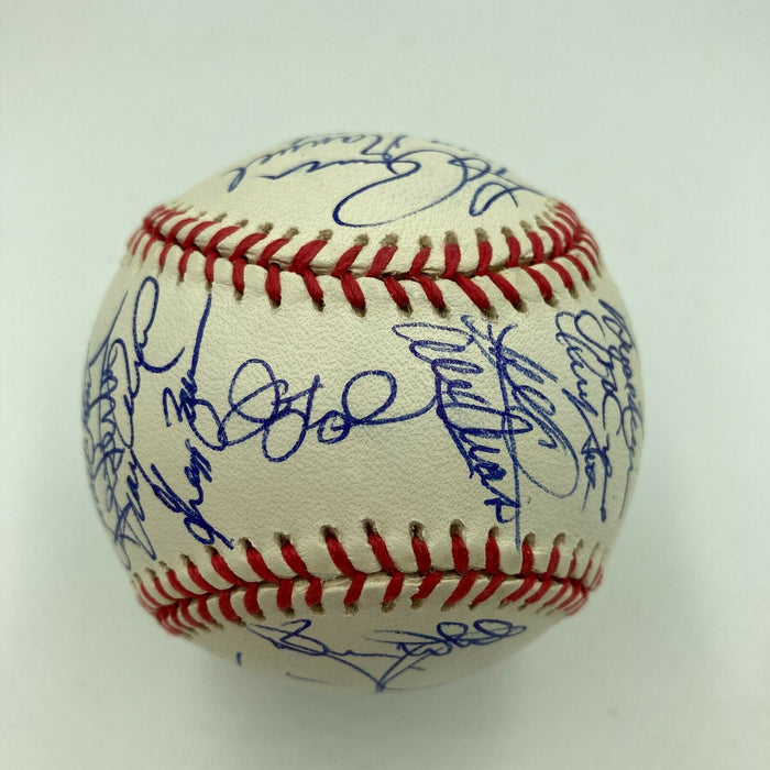 Nice 1997 Florida Marlins World Series Champs Team Signed World Series Baseball
