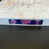 Joe Mauer Signed Game Used 2007 Minnesota Twins Opening Day Base MLB Authentic