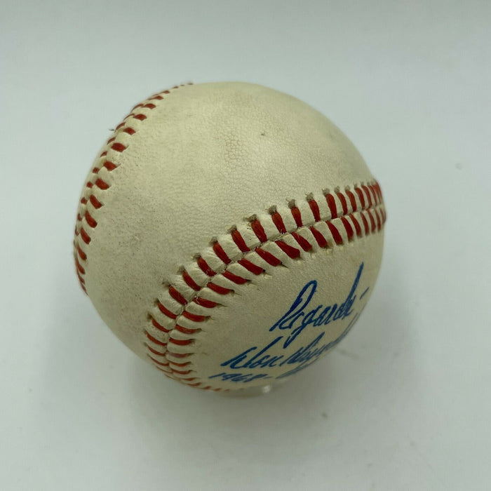 Don Drysdale 1968 All Star Game Vintage Souvenir Baseball Facsimile Signed