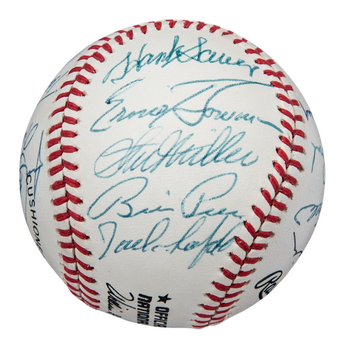1962 San Francisco Giants National League Champs Team Signed Baseball JSA COA