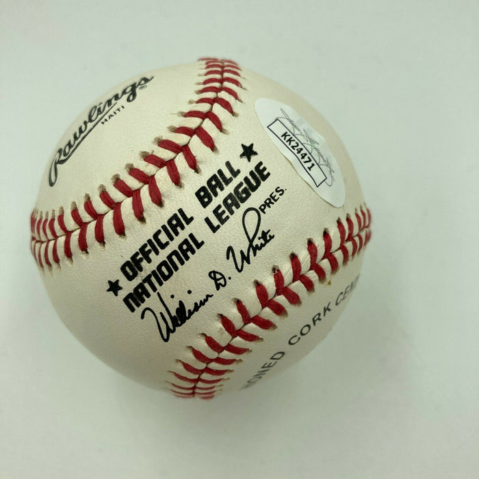 Tony Trabert Tennis Legend Signed Autographed Major League Baseball JSA COA