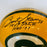 Bart Starr "Super Bowl I & II MVP, HOF 1977" Signed Green Bay Packers Helmet JSA