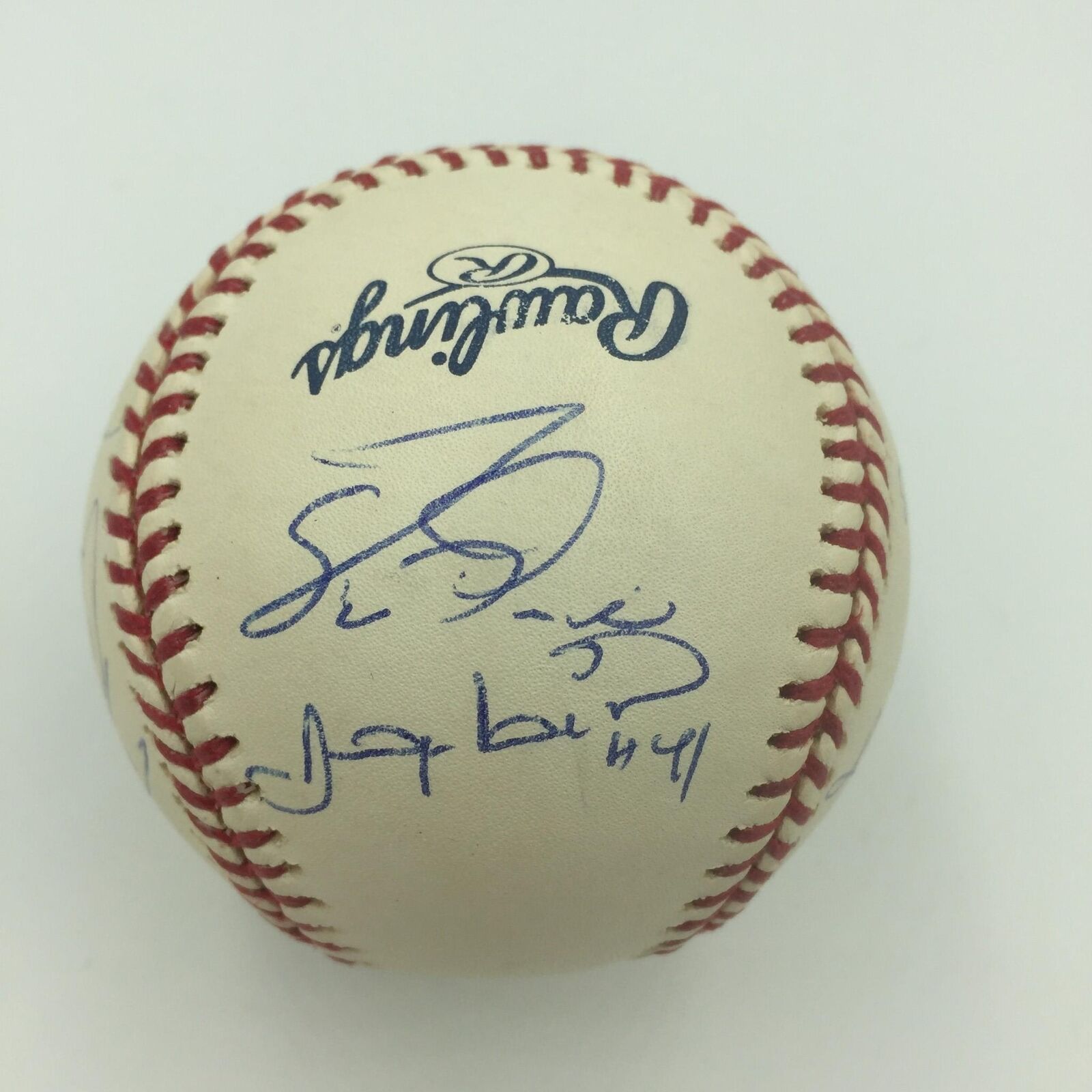 Jim Edmonds Autographed Rawlings Baseball with JSA COA St. Louis Cardinals