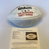 1998 San Francisco 49ers Team Signed Wilson Football JSA COA