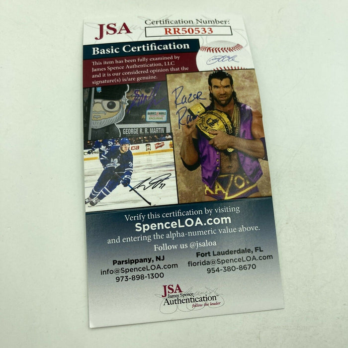 Harmon Killebrew Signed Vintage American League Macphail Baseball JSA COA