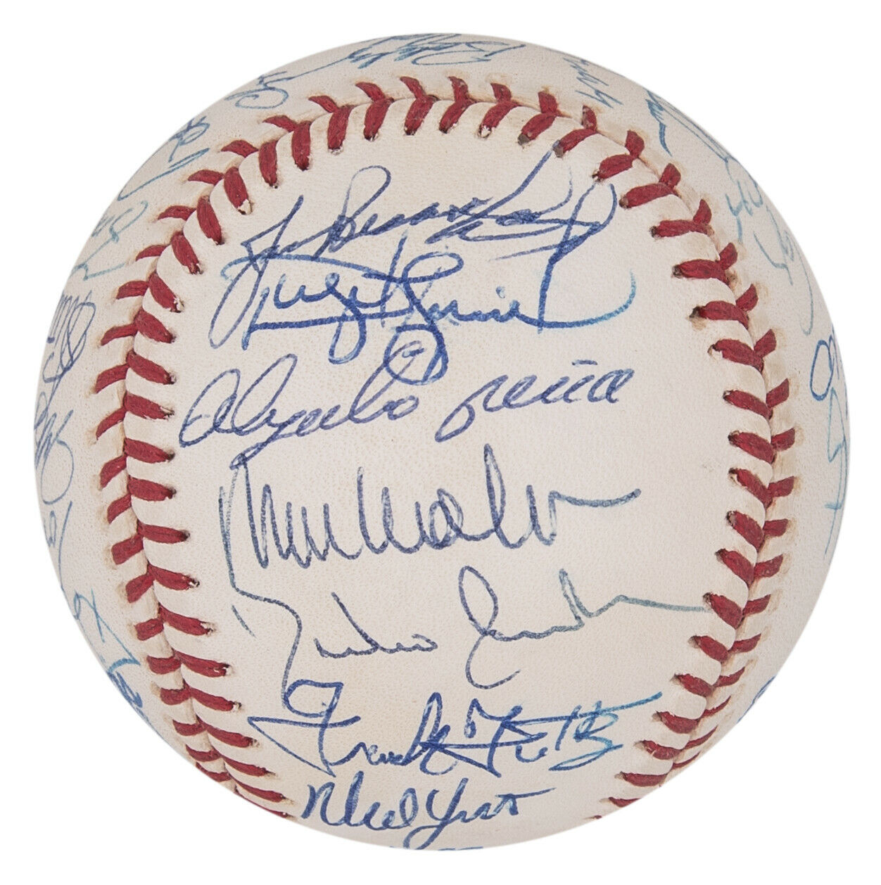 Lot Detail - 1995 World Series Champion Atlanta Braves Team Signed ONL  Coleman Baseball With 32 Signatures Including Chipper Jones, Smoltz &  Maddux (JSA)