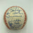 1993 Toronto Blue Jays World Series Champs Team Signed W.S. Baseball JSA COA