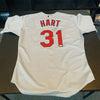 Bo Hart Rookie Signed 2003 Game Used St. Louis Cardinals Jersey With JSA COA