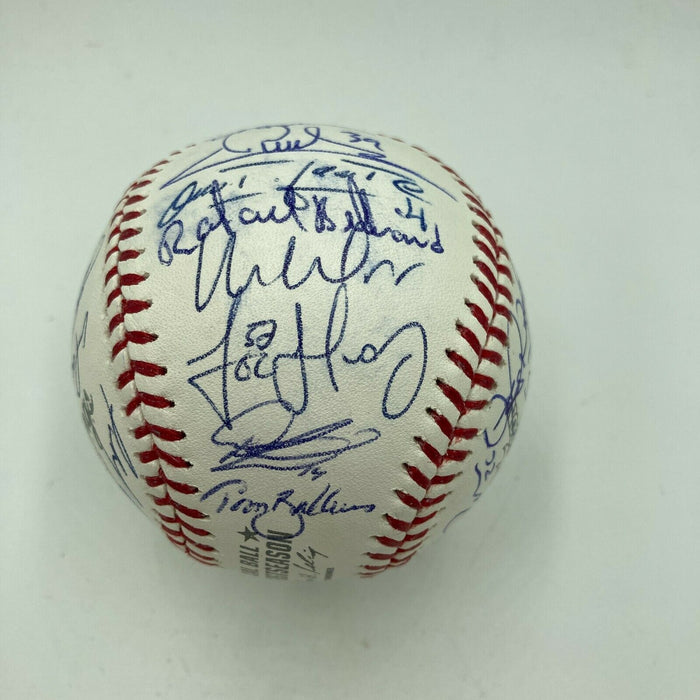 2013 Detroit Tigers Team Signed Baseball Justin Verlander Max Scherzer JSA COA