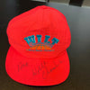 Rare Wilt Chamberlain Signed Personal Model Hat Cap With JSA COA
