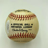 Judy Johnson Signed Vintage Official National League Baseball JSA COA