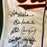 1998 Baltimore Orioles Team Signed Authentic Game Jersey Cal Ripken Jr. JSA COA