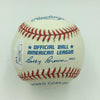 Nice Jerome Bettis Signed American League Baseball Pittsburgh Steeler JSA COA
