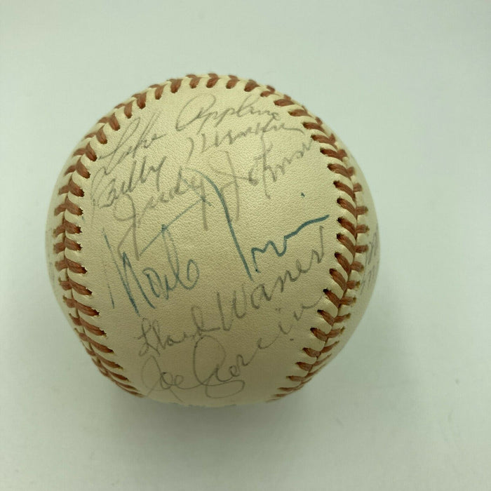 1976 Hall of Fame Induction Multi Signed Baseball Joe Cronin Red Ruffing JSA LOA
