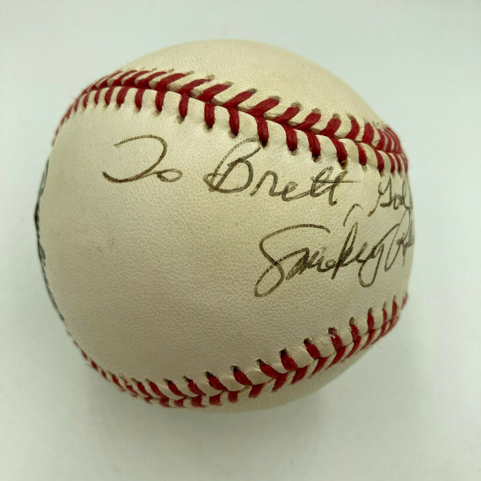 Smokey Robinson Signed Official Major League Baseball PSA DNA COA Singer