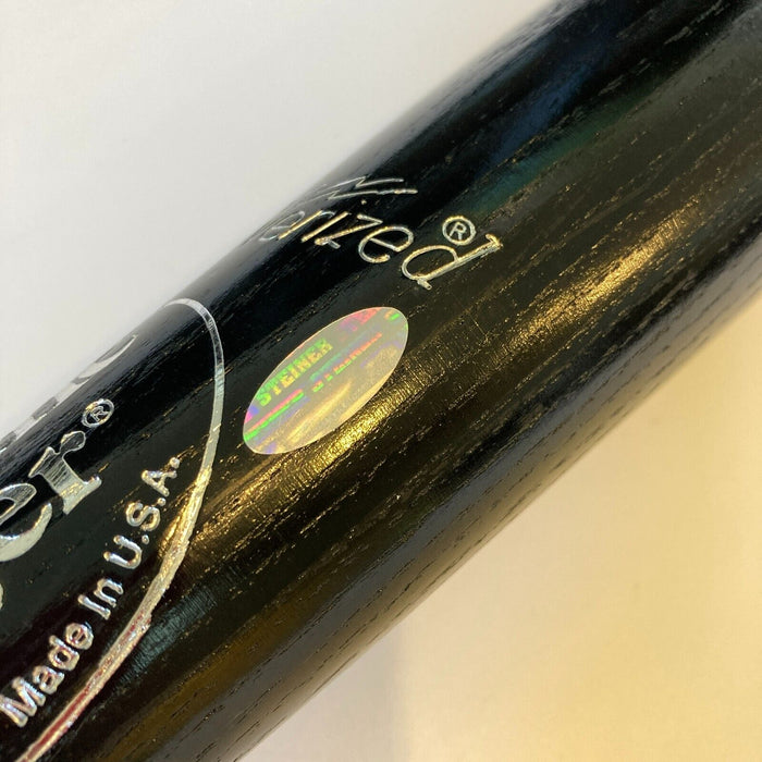 Derek Jeter Signed Louisville Slugger Game Model Baseball Bat Steiner COA