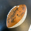 1985 Chicago Bears Super Bowl Champs Team Signed Football Walter Payton JSA COA