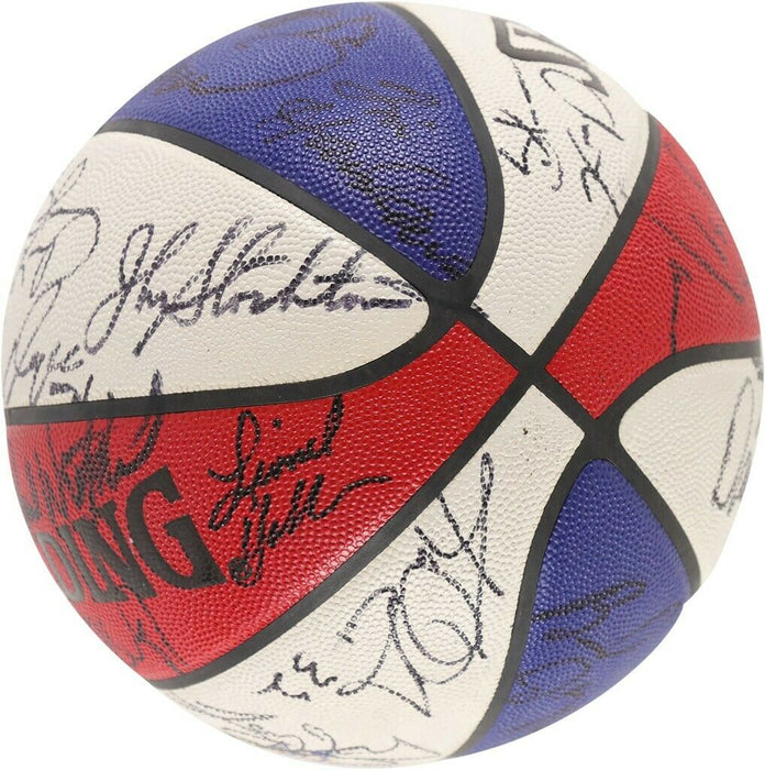 Michael Jordan Scottie Pippen 1993 All Star Game Team Signed Basketball JSA COA