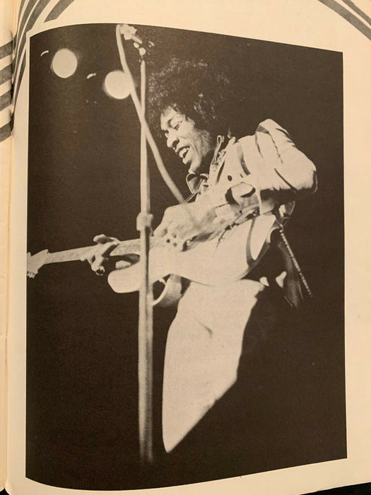 Jimi Hendrix Signed The Jimi Hendrix Experience Music Program With JSA COA