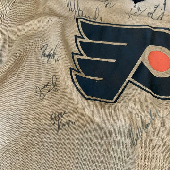 Philadelphia Flyers Hall Of Fame & Legends Signed Jersey 40 Sigs With JSA COA