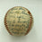 1950 St. Louis Browns Team Signed Official American League Baseball JSA COA