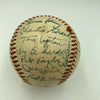 1950 St. Louis Browns Team Signed Official American League Baseball JSA COA