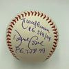Beautiful Sandy Koufax Perfect Game Pitchers Signed Baseball 9 Sigs Steiner COA