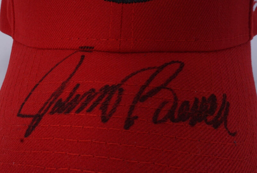 Johnny Bench Signed Cincinnati Reds Baseball Hat Beckett
