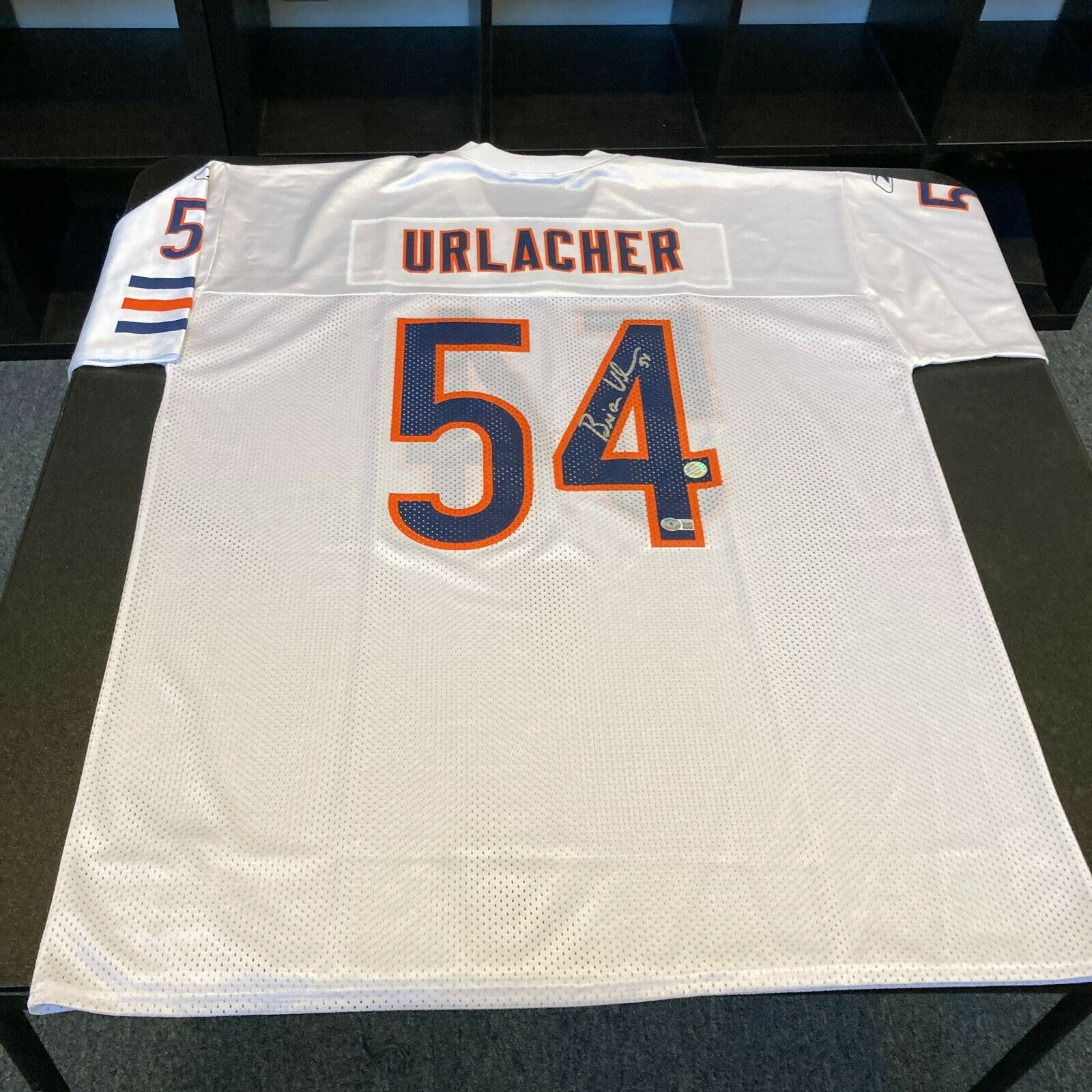 Brian Urlacher Signed Authentic Chicago Bears Reebok Jersey Beckett CO —  Showpieces Sports