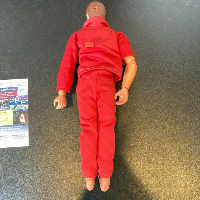 Lee Majors Signed 1977 Six Million Dollar Man Bionic Grip Kenner Figure JSA COA