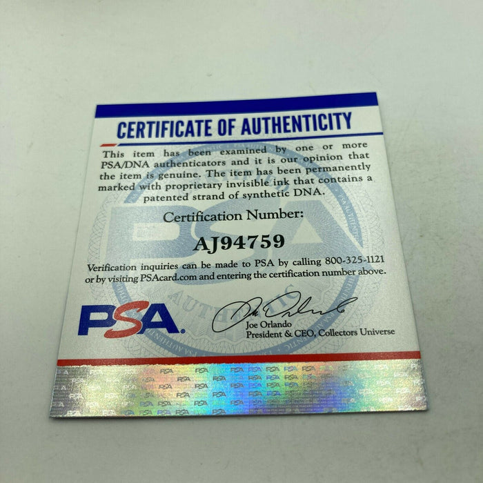 Carl Yastrzemski First Pitch 2004 World Series 10-23-04 Signed Baseball PSA DNA