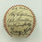 Beautiful 1949 Detroit Tigers Team Signed American League Baseball JSA COA
