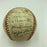Pittsburgh-Area WWII Servicemen Multi Signed Baseball World War 2