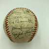 Pittsburgh-Area WWII Servicemen Multi Signed Baseball World War 2