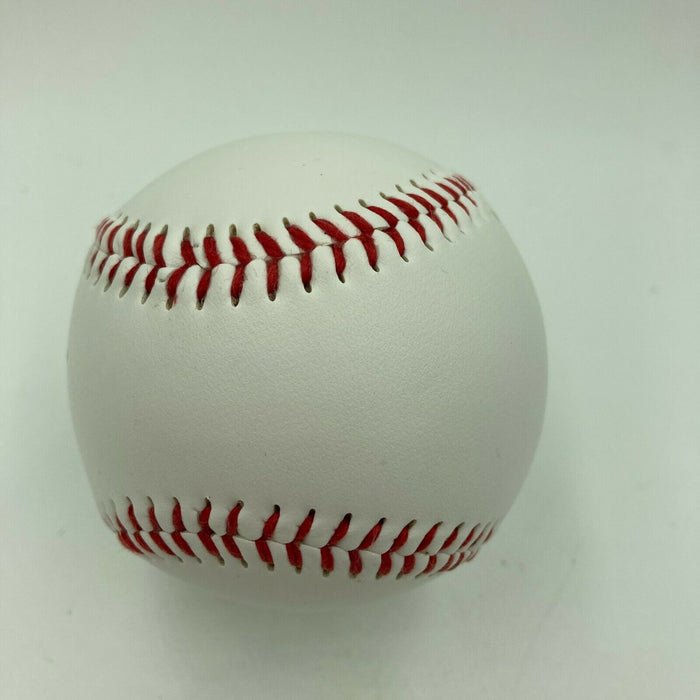 Shohei Ohtani Pre Rookie Japanese Signed Baseball Huge Sig With Beckett COA